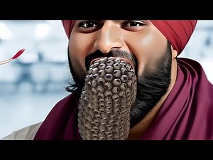 The animation ASMR trypophobia skin while staying tongue| ASMR animation treatments ‪@filmiASMR‬