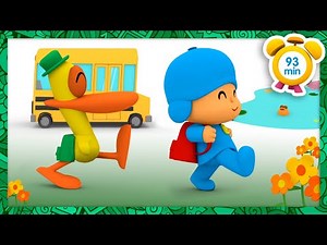 🎒 POCOYO in ENGLISH - School Field Trip [93 min] Full Episodes |VIDEOS and CARTOONS for KIDS