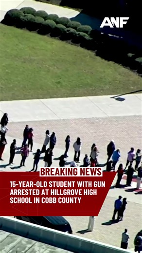 A 15-year-old student was taken into custody Tuesday after a firearm was found, according to the Cobb County School district. Cobb County police also responded to Hillgrove High School to help with the incident. School officials said from detection to lockdown, the situation was “resolved” in about 12 minutes.