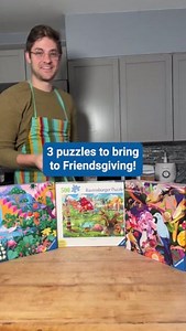1.6K views · 11 reactions | Three Ravensburger puzzles to spice up your Friendsgiving — because the fun doesn’t stop after the feast! 里 Grab your crew, snack, solve, and make memories! #FriendsgivingFun #PuzzleNight #PuzzleTime #PuzzleLovers #PuzzleAddict #Ravensburger #JigsawPuzzles #PuzzleParty #PuzzleSolvers | Ravensburger | Facebook