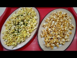 Simple caramel popcorn || Cheesy savoury mixed Italian herb peri-peri Popcorn Recipe by D .o. C