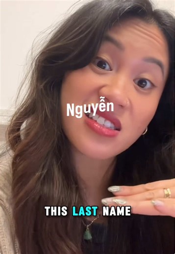 How to pronounce “NGUYEN” #vietnamesegirl #vietnameseculture #vietnamese