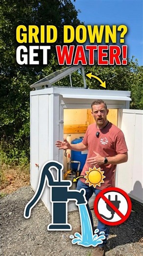 The secret to reliable off-grid water access #preparedness #solar #survival