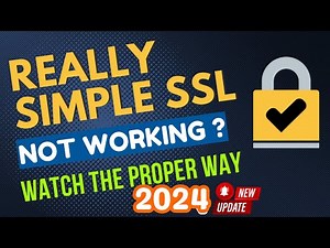 Really Simple SSL WordPress Plugin Tutorial 2025 - Proper Way to Install SSL (Lifetime)