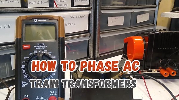 How To Phase AC Train Transformers - Lionel, Marx, K-Line, MTH, etc [Two Methods]