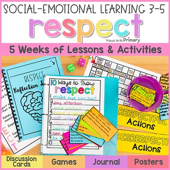 Week of Respect Honesty Integrity Activities Social Skills Lessons Worksheets