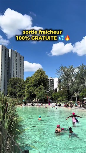 Bassin Naturel Gratuit à Pantin pour l'Été