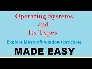 what is operating system and its types | os concepts interview questions