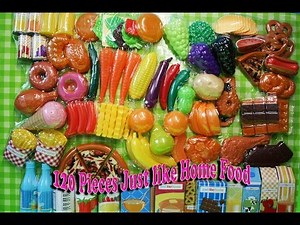 Just like Home 120 Pieces Food - Meat Meat seafood bakery dairy drink fruit and vegetable