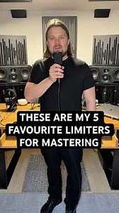 These are my 5 favourite Limiters for mastering