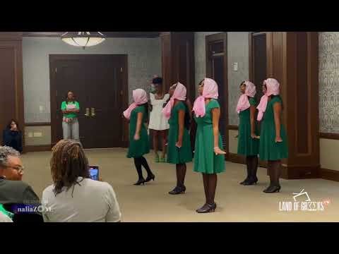 Upsilon Eta Chapter of Alpha Kappa Alpha New Member Presentation Spring 25