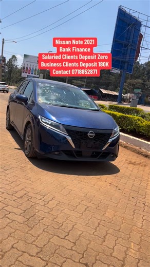 269 reactions · 31 comments | Nisaan Note Epower 2021 Model Bank Finance Salaried Clients Deposit Zero Business Clients Deposit 180K Contact 0718852871 | Aquatadas motors | Facebook