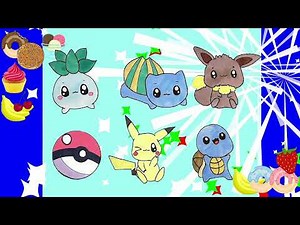 Comment dessiner et colorier des dessins Kawaii. Très facile. Pokémon