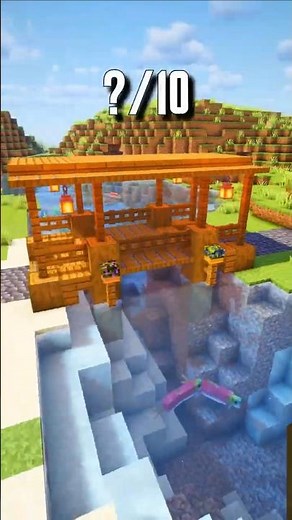 Minecraft Rustic Simple Wooden Bridge Build Tutorial 🌲🌉 | Aesthetic River Crossing Design!