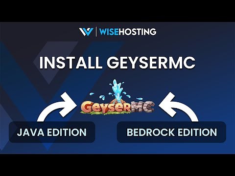How To Install GeyserMC To Your Server For Java-Bedrock Crossplay
