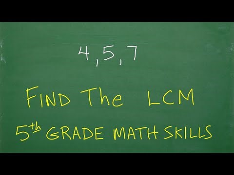 Understand 5th Grade Math? Find the LCM of 4, 5, 7 least common multiple.