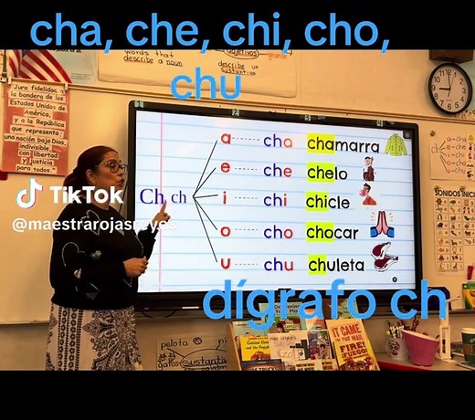 Canción del dígrafo Ch para aprender cantando