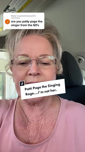 Replying to @jackiekritzwiser5 I am naned after the singer Patti Page #singer #pattipage #tenesseewaltz #fan #daddy