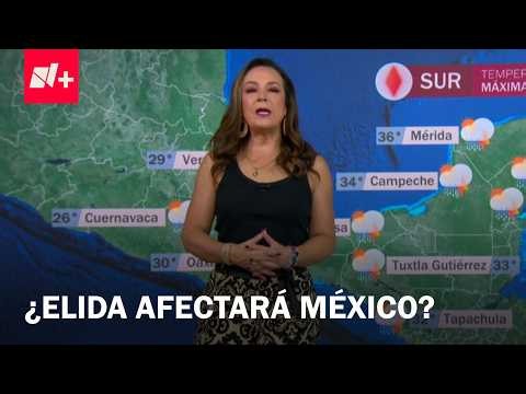 Weather in Mexico today, July 15, 2026: Tropical Storm Elida in the Pacific