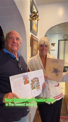 🌟🍏 Big news from Normandy! Our amazing cousin, Emmanuelle Wielezynski, and her cider farm, La Cidreraie, are featured in the most recent issue of Edible Columbus Magazine! ✨ Dive into her inspiring story—her passion, vision, and even her trusty American tractor. 🚜🍎 Emmanuelle crafts all-natural, farm-to-table cidre that is available at all our La Chatelaine locations, by the glass or bottle! FRESH FROM FRANCE! 🥂 We’re so proud to serve our family’s cidre and share a taste of our roots with 