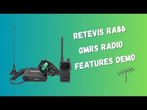 What the Retevis RA86 Can Do? Communication Demos!