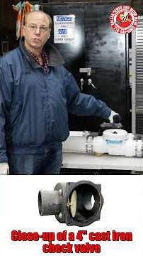 See Live Sewer Valve Demonstration! Watch 2 Backwater Valves In Action