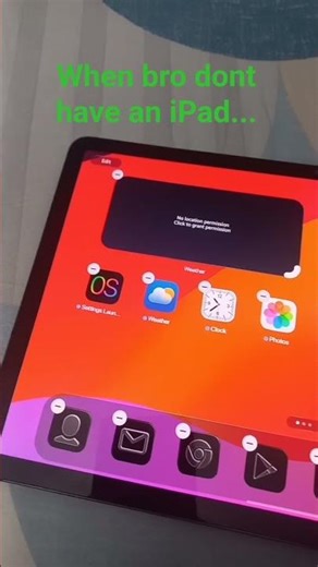 When bro does not have an iPad...#apple #ipad #android #samsung #tabs7