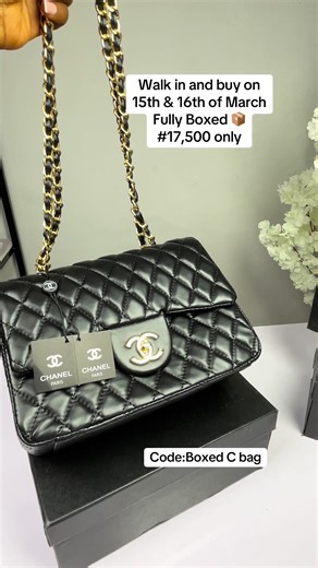 Have you added this FULLY BOXED CHANEL BAG to your list Come early on Sunday so that you won’t miss out on it ooo #bashiestores #ilorinvendors #1billionviews #viralvideo #sales