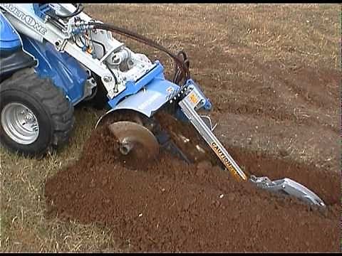 Multione SL835 + Stump grinder + Trencher + Angle blade