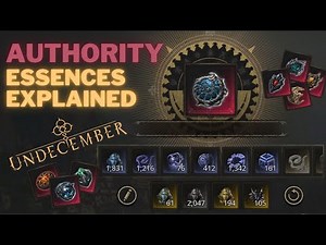 Undecember | Authority Essences Explained