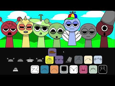 SPRUNKI X ALPHABET LORE