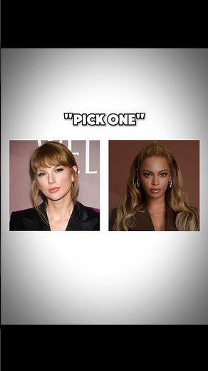 Taylor Swift vs Beyoncé 👑🎶 | Who’s the Bigger Music Icon? | #beyonce #taylorswift #music #pop