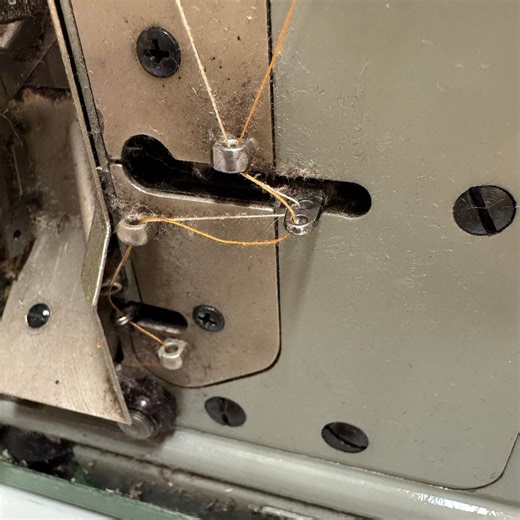 Merrow Sewing Machine Owners | M-3Q-B threading - Trying to figure it out | Facebook