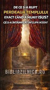 Why was the Temple curtain torn exactly when Jesus died? What happened at that moment?