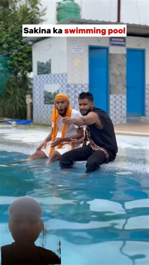sakina ka free ka swimming pool🤣🏊‍♂️ #comedy #newमारवाड़ीcomedy #funny #comedyexclusive #funnyscenes