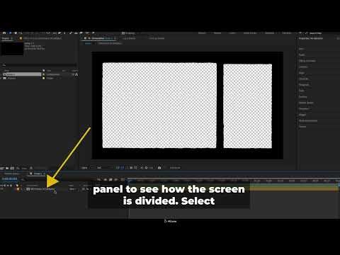 How to Create Split Screen Effects in After Effects - AEJuice Tutorials