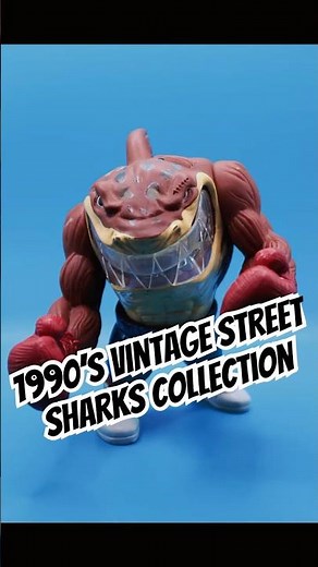 1990’s Vintage Street Sharks Collection. #streetsharks #mattel #toycollection #1990s