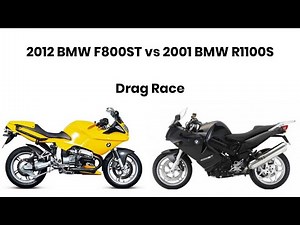 BMW F800ST VS R1100S drag race
