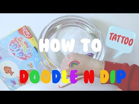 ✨ZIMPLI DOODLE N DIP STEP BY STEP GUIDE! 🎨