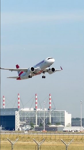 Austrian Airlines 🇦🇹 | Munich (MUC) → Vienna (VIE) Airbus A320-271N • OE-LZO