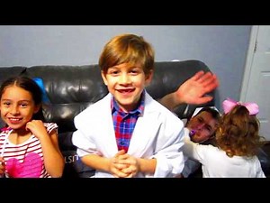 fun doctor / pretending to be a doctor / medical career / family fun /