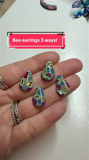 Beautiful Bee Earrings Pattern Ideas