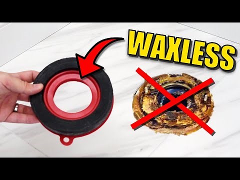how to install a korky wax free toilet seal | Quick Waxless Install