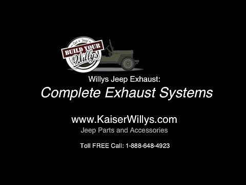 Willys Jeep Complete Exhaust Systems