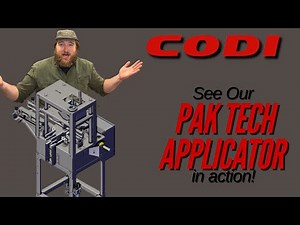 See the Codi Pak Tech Applicator in Action!