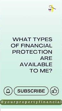 What types of financial protection are available to me? #yourpropertyfinancial #incomeprotection
