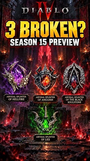Season 15 Isn't Live Yet But These 3 Soul Splinters Look S-Tier