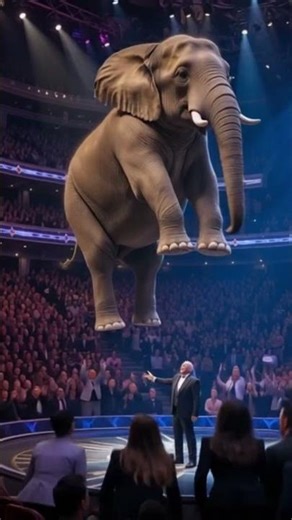 Magician Lifts an Elephant with One Hand 🐘✨