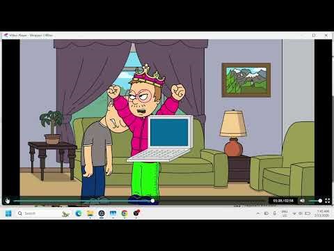 Classic Caillou.exe Deletes System32 on my Laptop/Omega Grounded