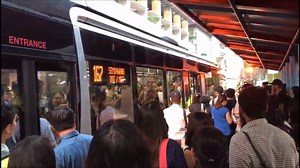 74K views · 841 reactions | The scene at Somerset as commuters use free bus services amid disruption to #NSL services. https://cna.asia/2tkgJ7D | CNA | Facebook